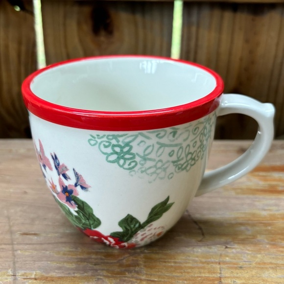 Pioneer Woman Country Garden 3 Piece Set Footed Soup Bowl, Plate & Latte Mug - Picture 12 of 16